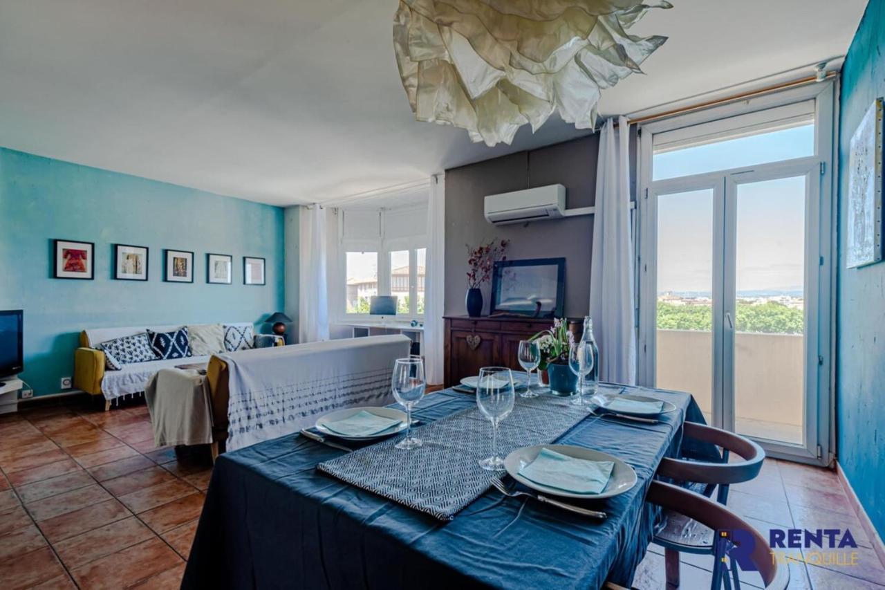 Sous Le Signe De L'Art Deco Vue Magnifique Leilighet Perpignan Eksteriør bilde