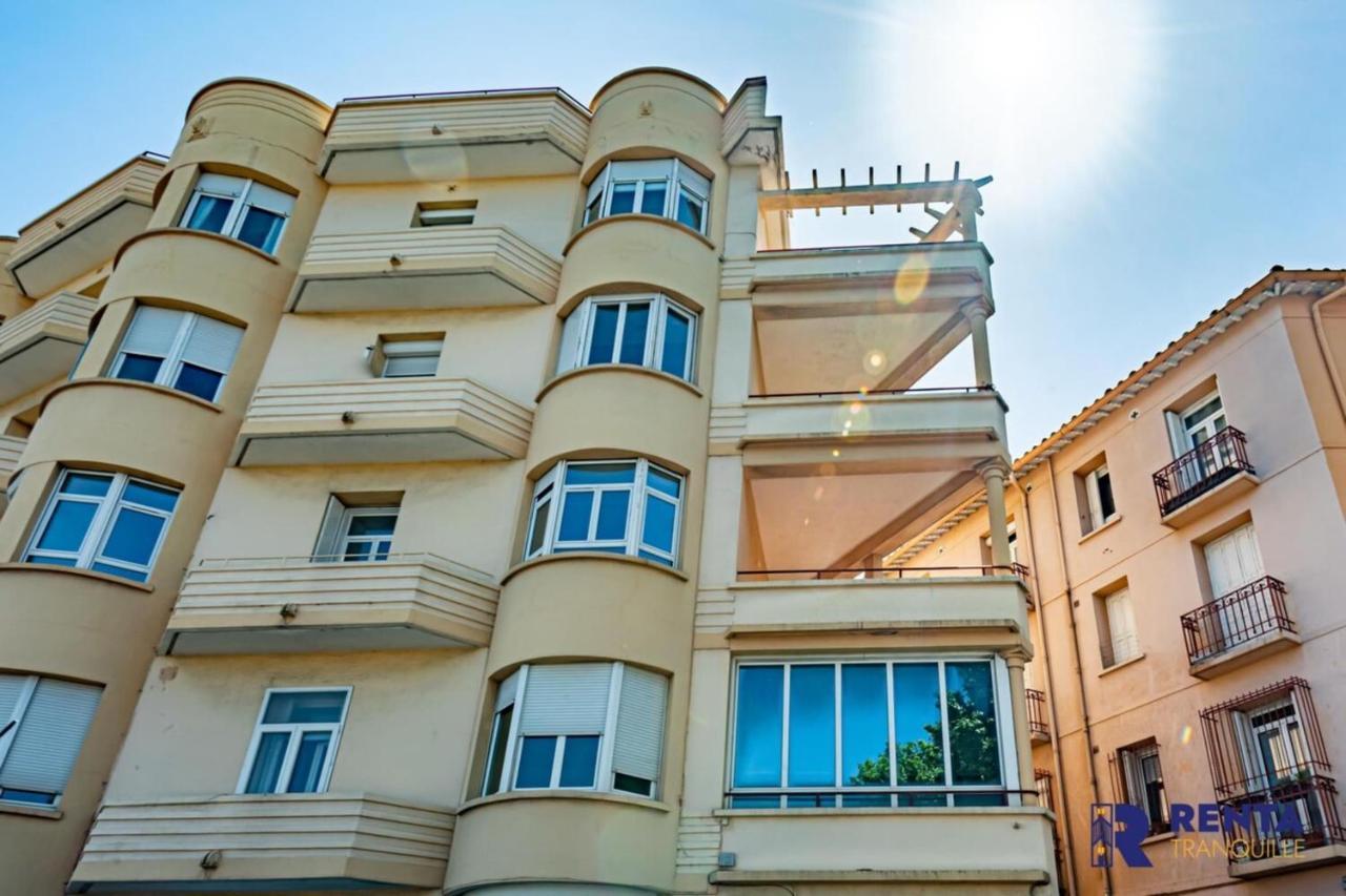 Sous Le Signe De L'Art Deco Vue Magnifique Leilighet Perpignan Eksteriør bilde