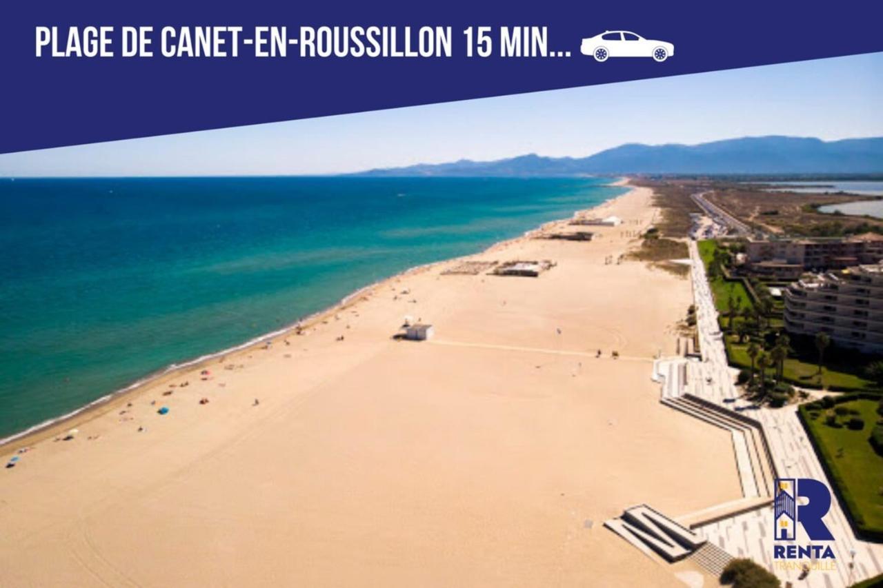 Sous Le Signe De L'Art Deco Vue Magnifique Leilighet Perpignan Eksteriør bilde