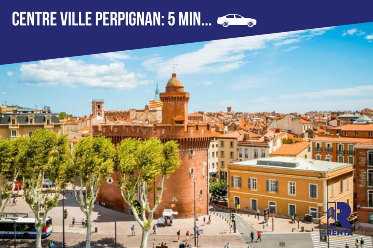 Sous Le Signe De L'Art Deco Vue Magnifique Leilighet Perpignan Eksteriør bilde